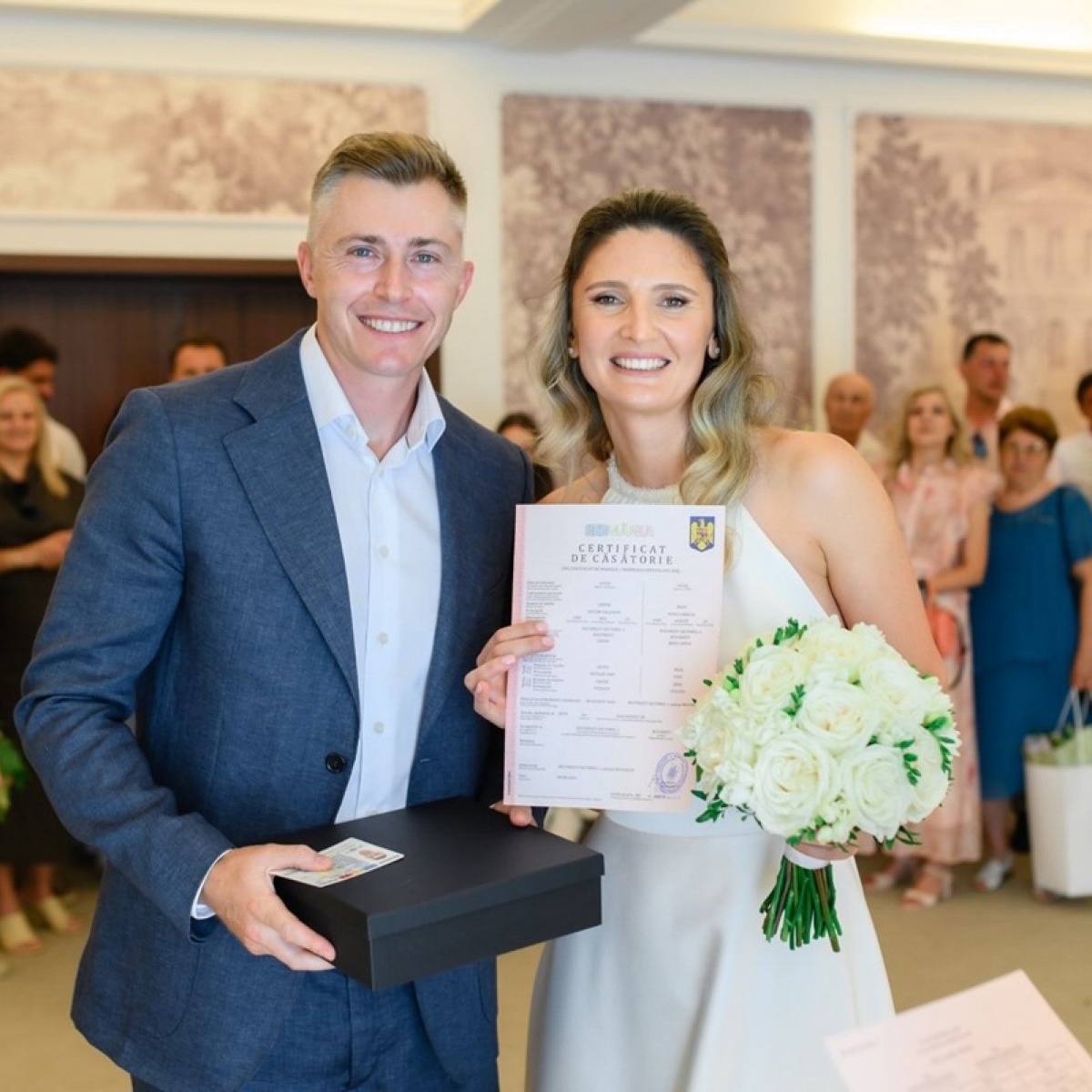 Irina Begu s-a căsătorit cu Victor Crivoi, antrenorul ei și fost jucător cunoscut de tenis