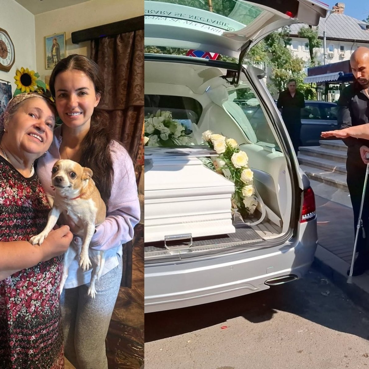 Mama Mădălinei Apostol, sfâșiată de durere la înmormântarea fiicei sale. Femeia a leșinat la cimitir