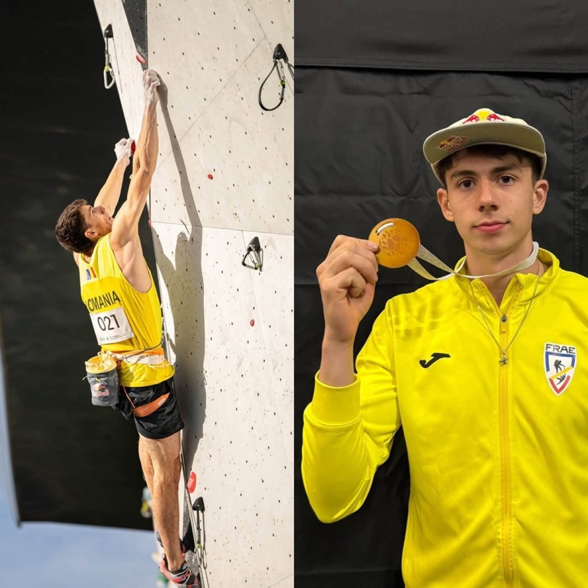 Campionul Europei la escaladă sportivă la numai 20 de ani! Darius Râpă a adus aurul acasă la categoria U21, de la Campionatul European din Franța