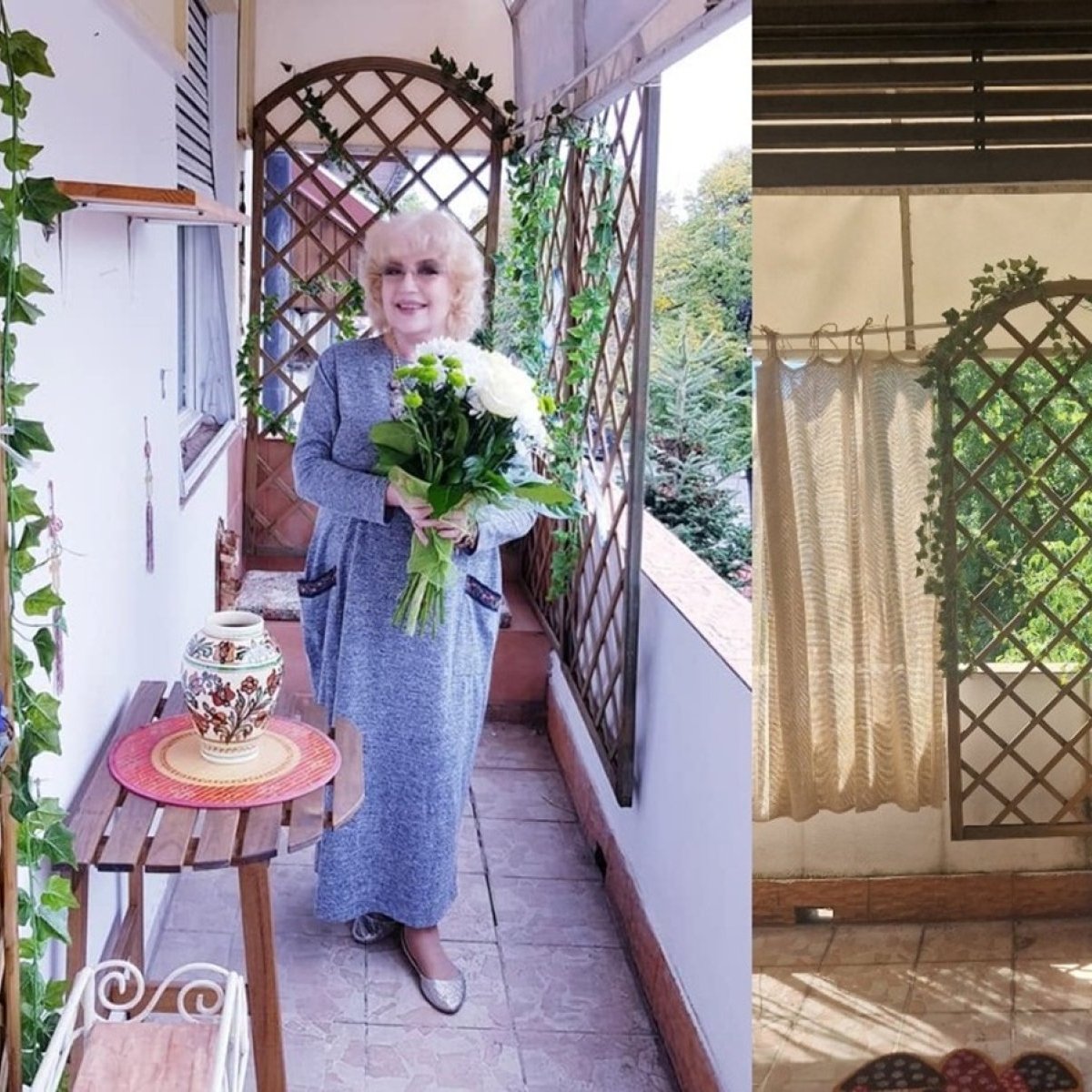 Acasă la Corina Chiriac. Cum arată locuința mică și cochetă a artistei din inima Capitalei