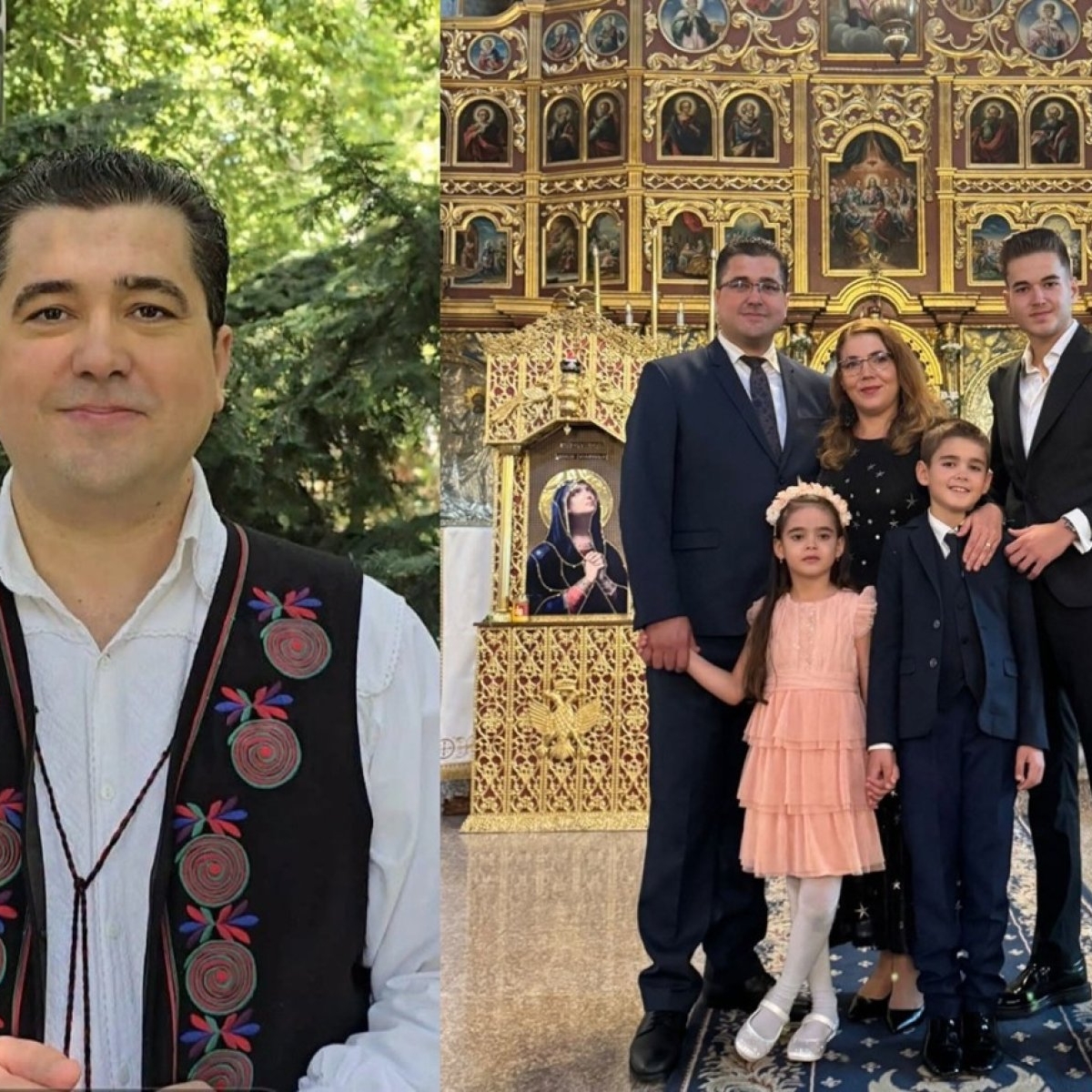 Ce familie frumoasă are Gelu Voicu. Iubește aceeași femeie de două decenii și împreună au trei copii: „Ne-a binecuvântat Dumnezeu cu minunile acestea”