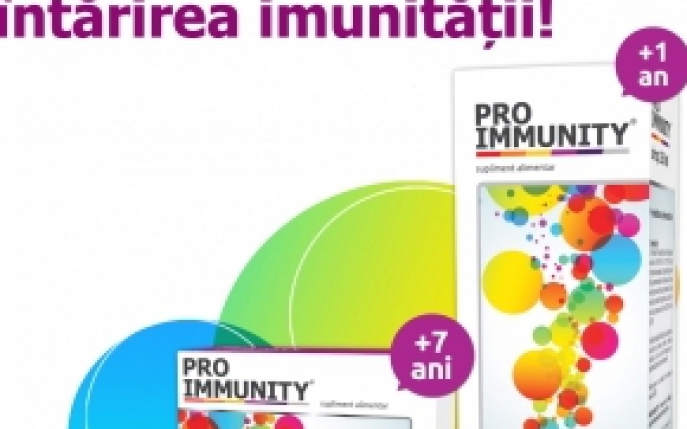 Proimmunity - cea mai complexa formula pentru intarirea imunitatii