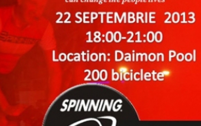 Participa la cel mai mare maraton de spinning