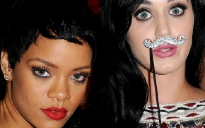 Toti stim cata marijuana fumezi! Katy Perry a dat-o de gol pe Rihanna!