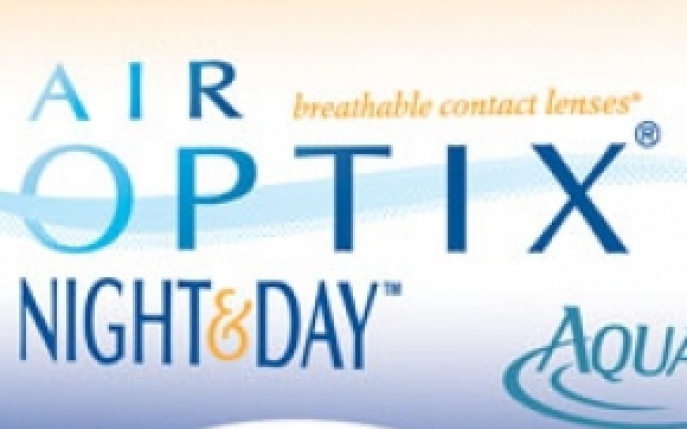 AIR OPTIX Night&Day AQUA – Cel mai MULT oxigen, confort 30 zile (si nopti) continuu