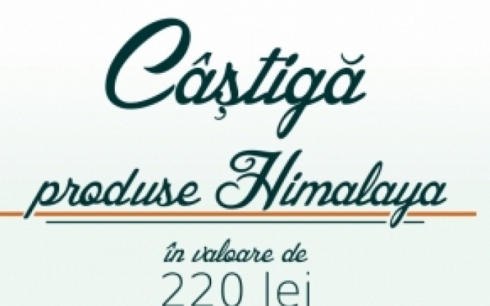 Castiga produse Himalaya in valoare de 220 lei!