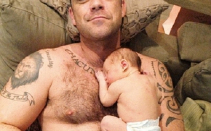 Robbie Williams: Sper ca fiica mea sa nu aiba parte de un barbat ca mine