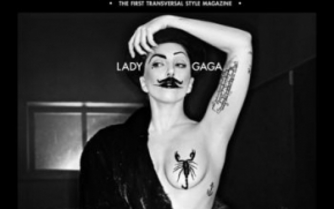 Lady Gaga si-a aratat parul pubian pe coperta unei reviste