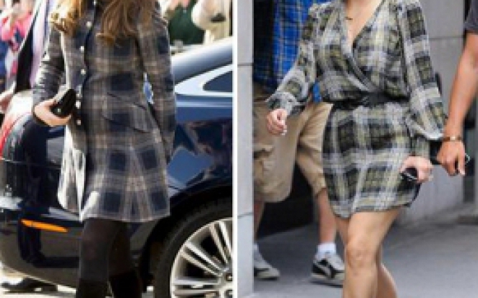 Kim Kardashian copiaza stilul vestimentar al lui Kate Middleton?