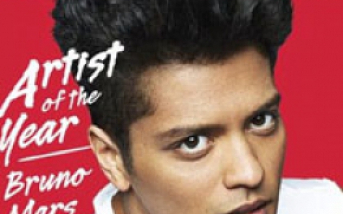 Bruno Mars a fost desemnat artistul anului 2013 in topul Billboard!