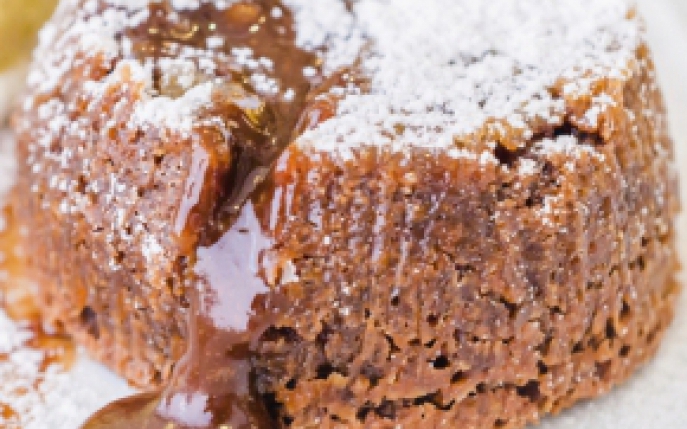  Lava cake: reteta pentru prajitura lava cu ciocolata topita 