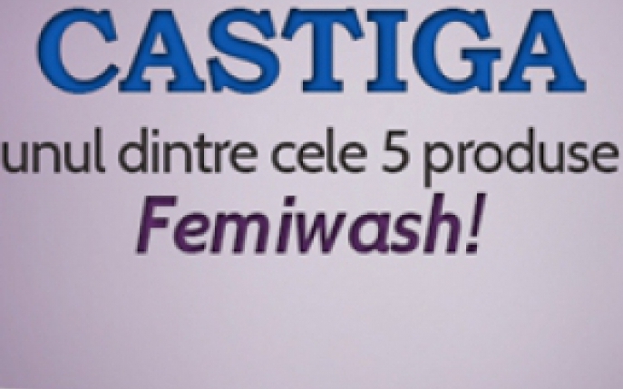 Castiga unul dintre cele 5 produse Femiwash pentru igiena intima