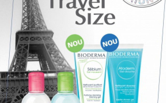 Bioderma Travel Size, oriunde alaturi de tine!