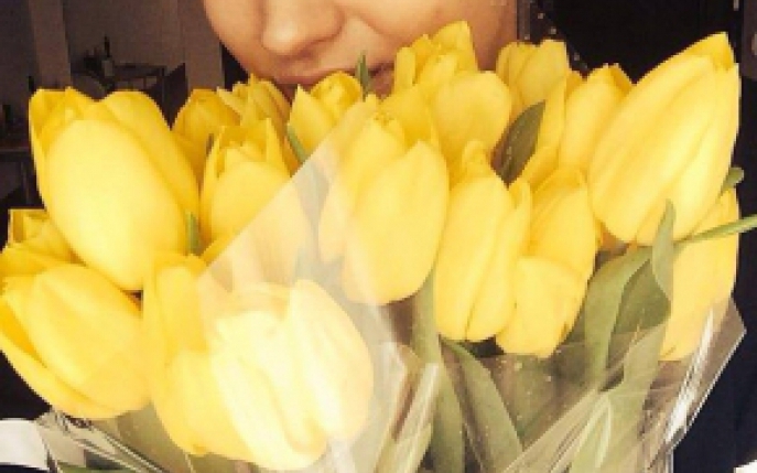 Lalele galbene, florile preferate de vedete