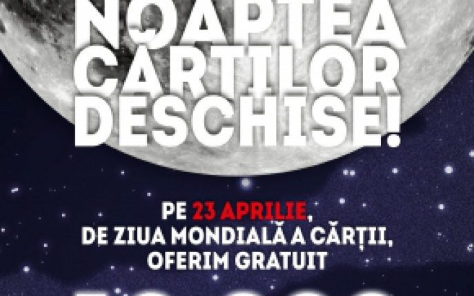 Litera si Ziarul Ring te invita la Noaptea cartilor deschise