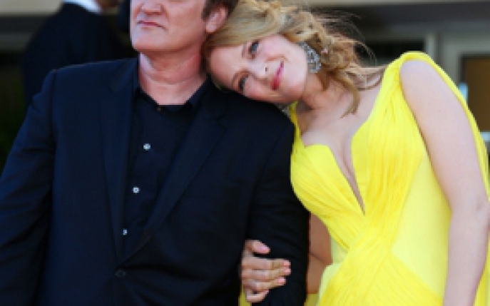 Cel mai nou cuplu de la Hollywood: Quentin Tarantino si Uma Thurman