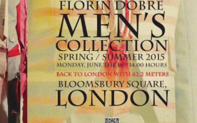 Florin Dobre lanseaza la Londra colectia Primavara/Vara 2015