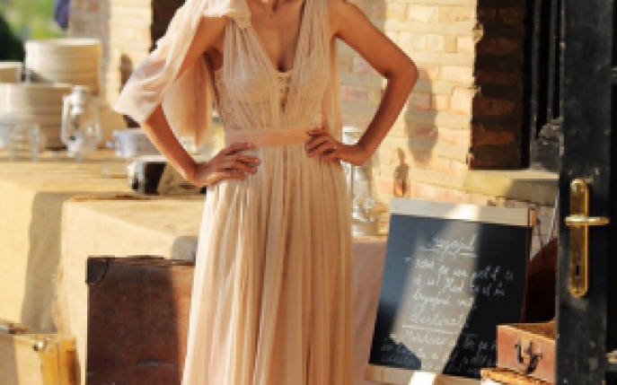 Ce rochie sexy a purtat Dana Rogoz la botezul fiului ei. Si-a facut-o singura!