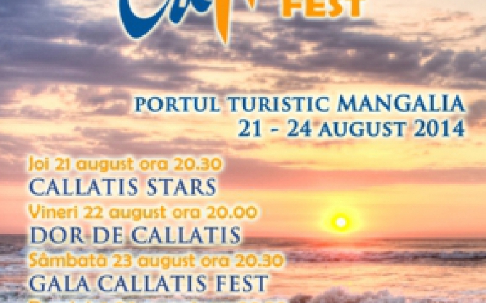 Intre 21 si 24 august Callatis Fest 2014 da tonul distractiei pe litoral!