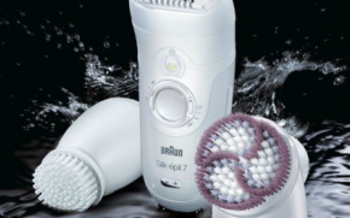 Castiga un epilator Braun Silk-epil 7 SkinSpa