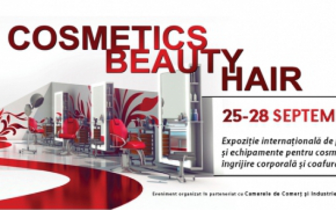 Pe 25 septembrie incep Cosmetics Beauty Hair si Modexpo