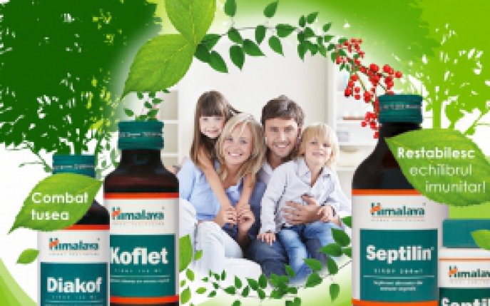 Septilin si Koflet de la HIMALAYA, aliatii sanatatii familiei tale in sezonul rece! 