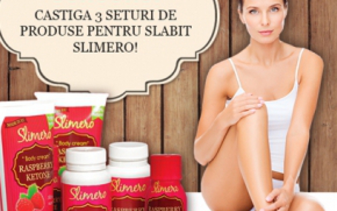 Vrei sa slabesti natural? Intra in concurs pentru un set de produse Slimero! 