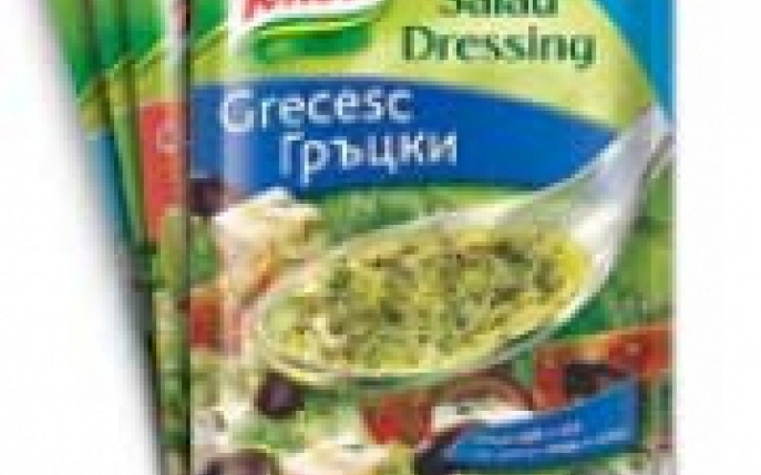 De-acum salata are gust cu noul KNORR SALAD DRESSING