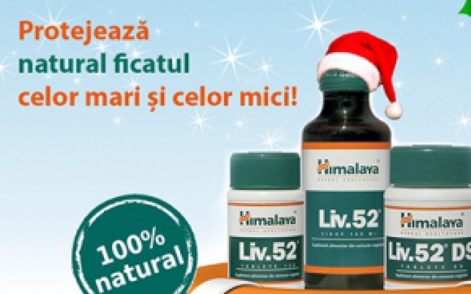 Protejeaza-ti ficatul in mod natural cu Liv.52! 