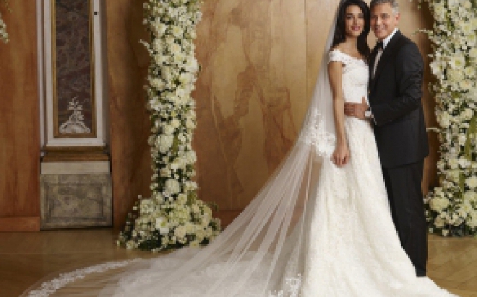 Exclusiv: Vezi cele mai noi imagini de la nunta lui George Clooney! 