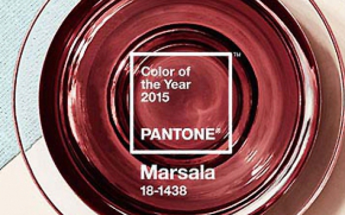 S-a aflat culoarea anului 2015: se poarta Marsala! 