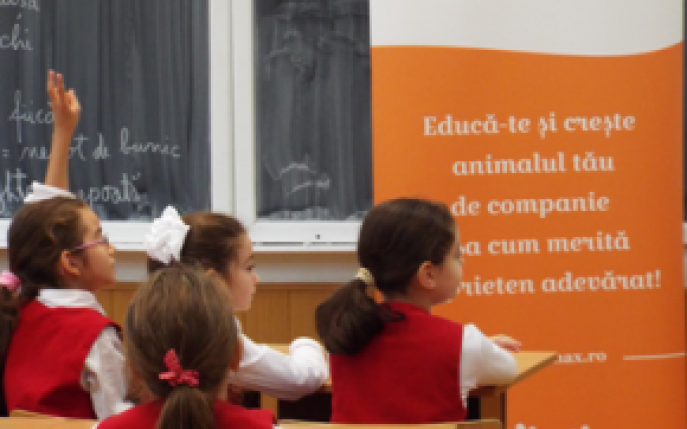 EDUMAX, proiect pentru educarea copiilor privind cresterea si ingrijirea animalelor de companie