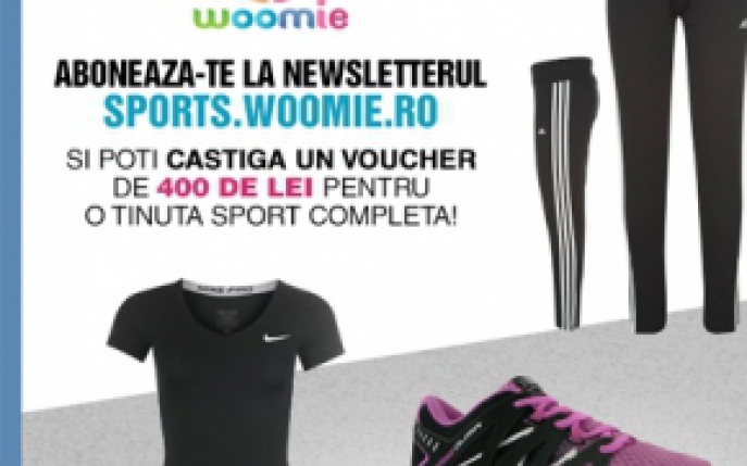 Vrei mai multa energie in 2015? Participa la concurs si poti incepe anul cu o tinuta de sala de la Woomie!