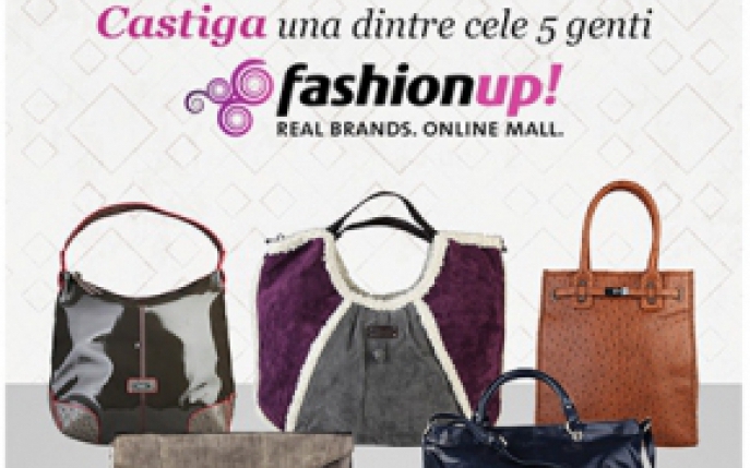 Castiga una dintre cele 5 genti oferite de Fashionup