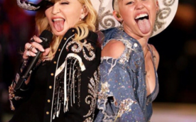 Miley Cyrus este noua Madonna!