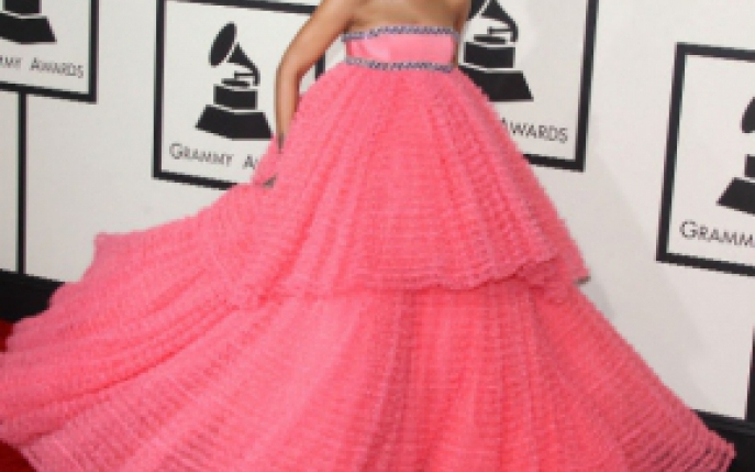 Look-ul Rihannei de la premiile Grammy s-a transformat in tort! 