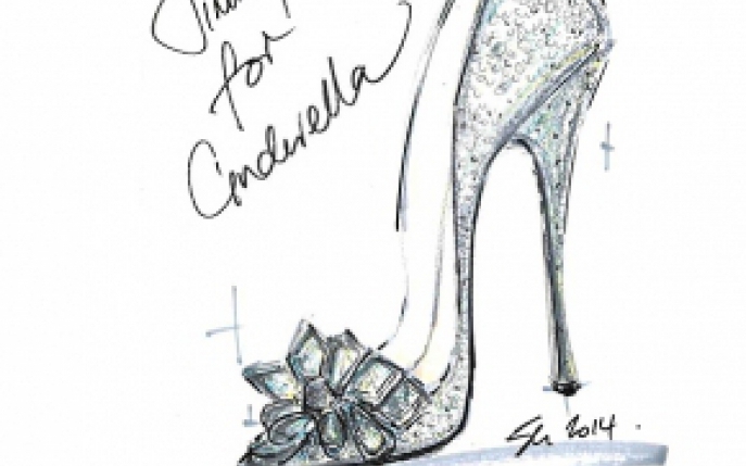 Pantofii Cenusaresei au fost reinventati de Jimmy Choo!
