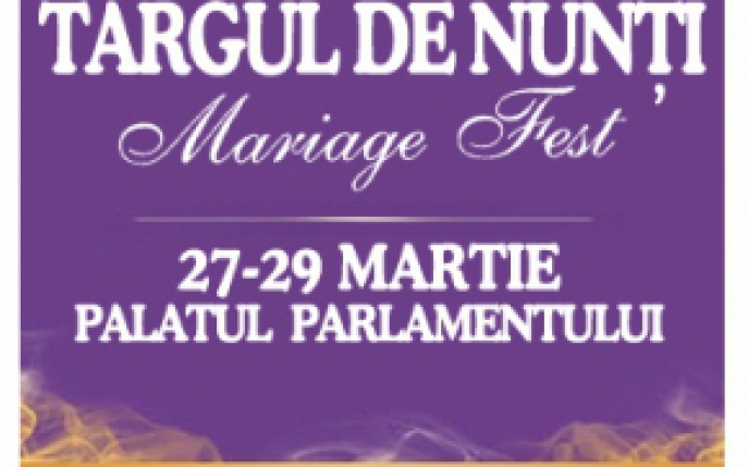 Nu rata ultimul mare eveniment dedicat nuntilor in sezonul 2015!