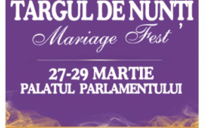 Nu rata ultimul mare eveniment dedicat nuntilor in sezonul 2015! 