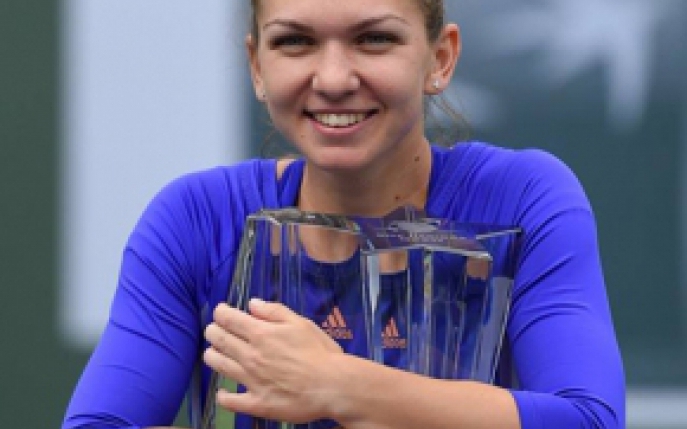 Simona Halep, regina de la Indian Wells! A castigat aproape 1 milion de dolari! 