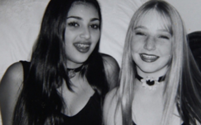 Kim Kardashian era ratusca cea urata in adolescenta! Transformarea este uluitoare!