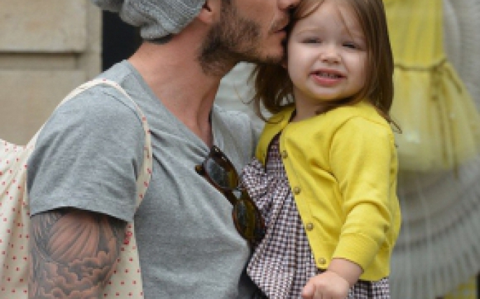 David Beckham si-a facut un tatuaj amuzant de dragul fiicei sale! 