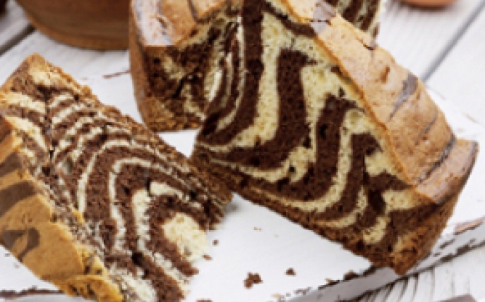 Prajitura zebra. Sa obtii dungi delicioase e mai simplu decat ti-ai putea imagina!