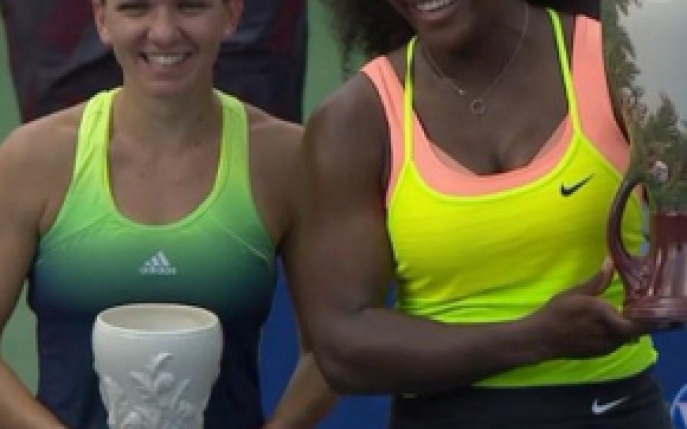Simona Halep a pierdut in fata Serenei Williams!
