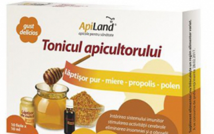 Tonicul apicultorului ApiLand, o solutie naturala pentru starea de bine