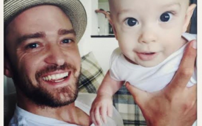 Fiul lui Justin Timberlake si al Jessicai Biel este ADORABIL!  