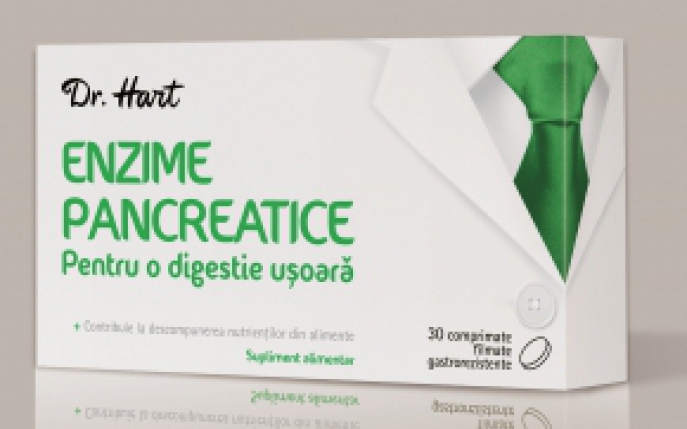 Sfatul smart de la Dr. Hart: activeaza digestia cu enzime pancreatice