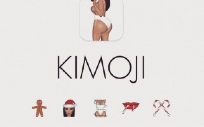 Kim Kardashian a lansat o aplicatie cu propriile emoticoane. Vezi cum arata KIMOJI! 