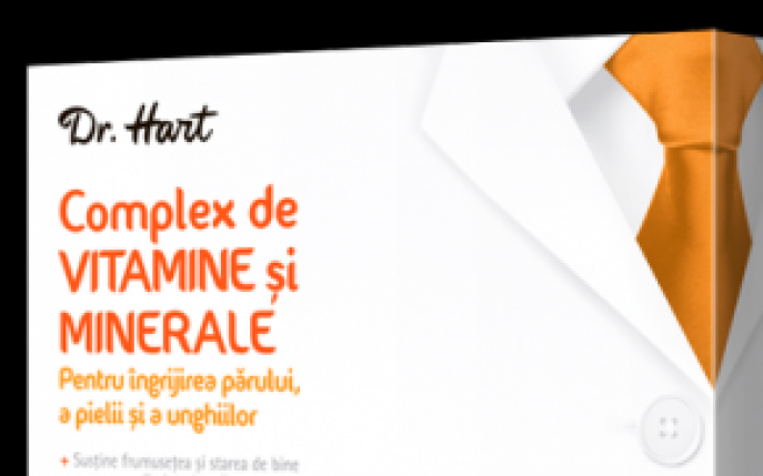 Primavara ai nevoie de vitamine! Incearca Dr. Hart pentru unghii si par!