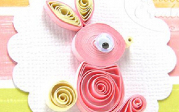 Invata sa faci felicitari quilling!